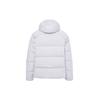 UNIQLO Solid Color Zipper Hooded Pocket Design Quilted Down Jacket Men outerwear Cloud-Gray 459624-02