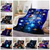 Space Room Galaxy Stars Decke, ultraleicht, weiche Plüsch-Flanell-Überwurfdecke für Sofa, Bett, Couch, beste Bürogeschenke