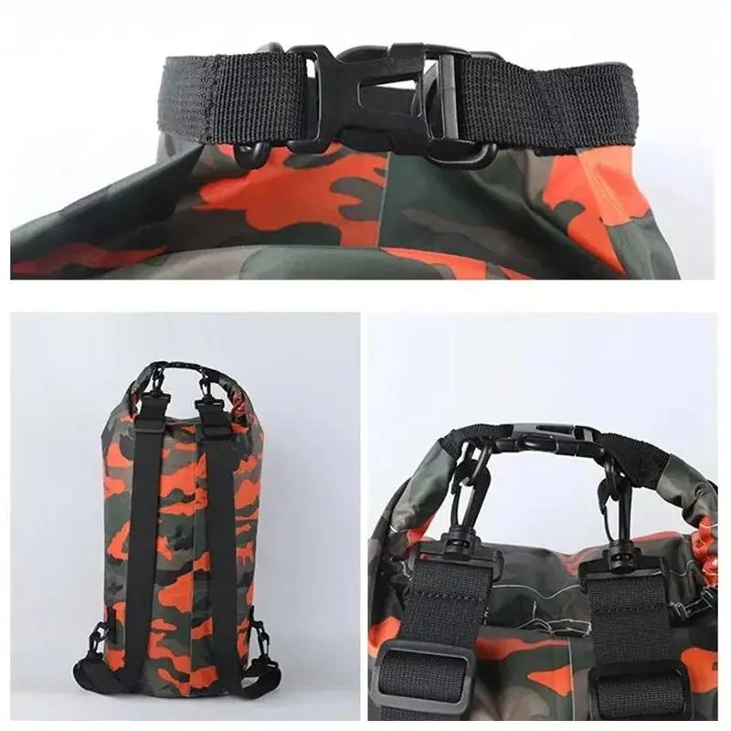 Sac Imperméable Camouflage Léger pour Kayak, Surf, Rafting et Camping - Gardez Votre Équipement au Sec et Protégé