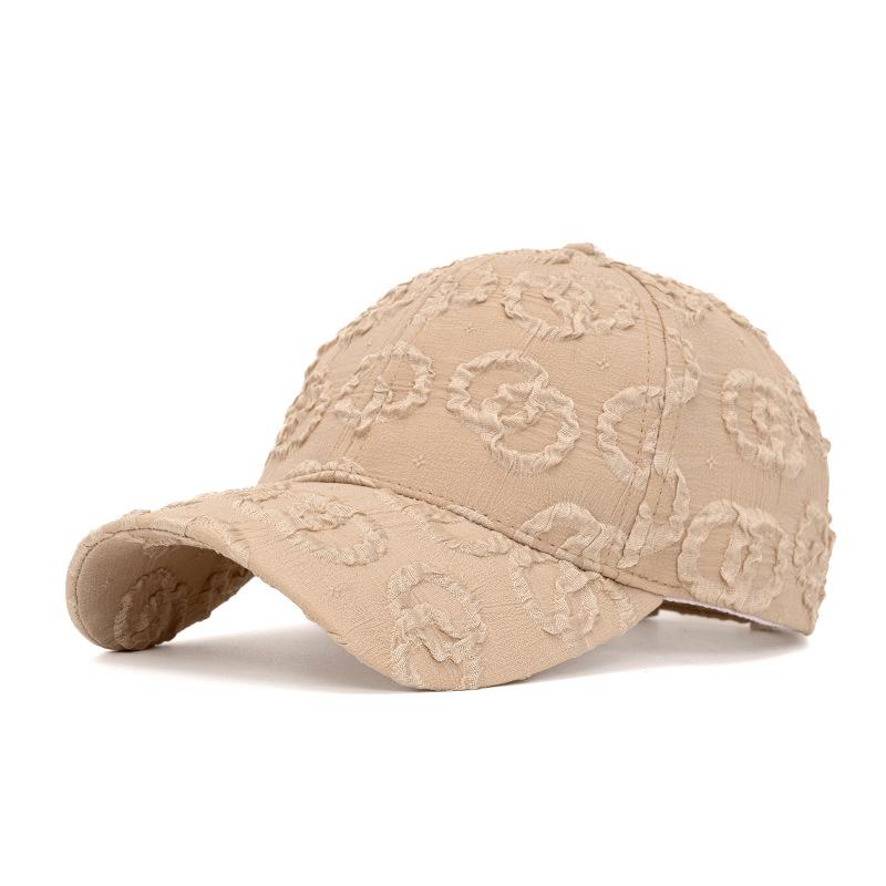 Baseball Cap Women Summer Thin Lace Flower Cap Sunshade Cap