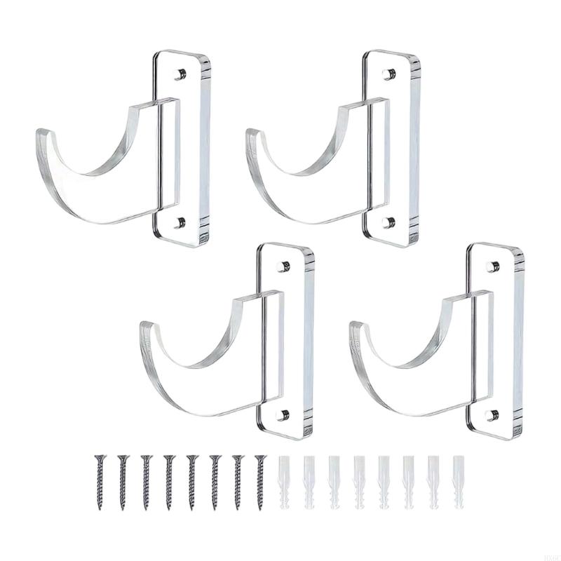 Clear Acrylic Display Stand for Swords and Light Sabers Secure Mounting HX6C
