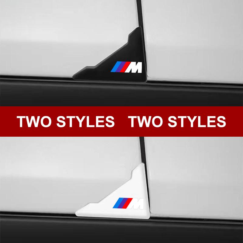 2Pcs Car Door Corner Silicone Protective Anti-Collision Cover For BMW M E34 E36 E60 E90 E46 E39 E70 F10 F20 F30 X5 X6 X1 M3 M5 M6 E71 F01 F02 F87