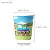 Little Train Birthday Party Disposable Tableware Set - Plates, Cups, Napkins, Tablecloth