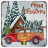 Christmas Metal Wall Art for Home Living Room Kitchen Decor