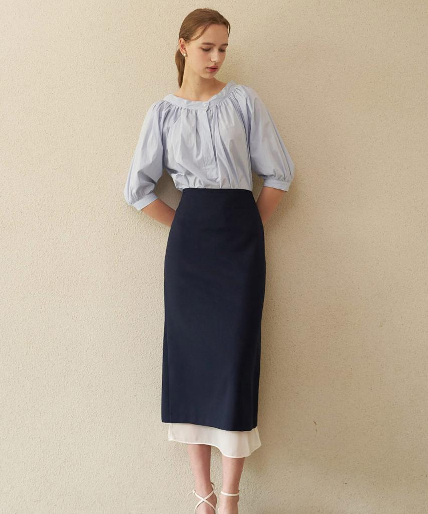 Peullobeu Sheer Skirt_Na
