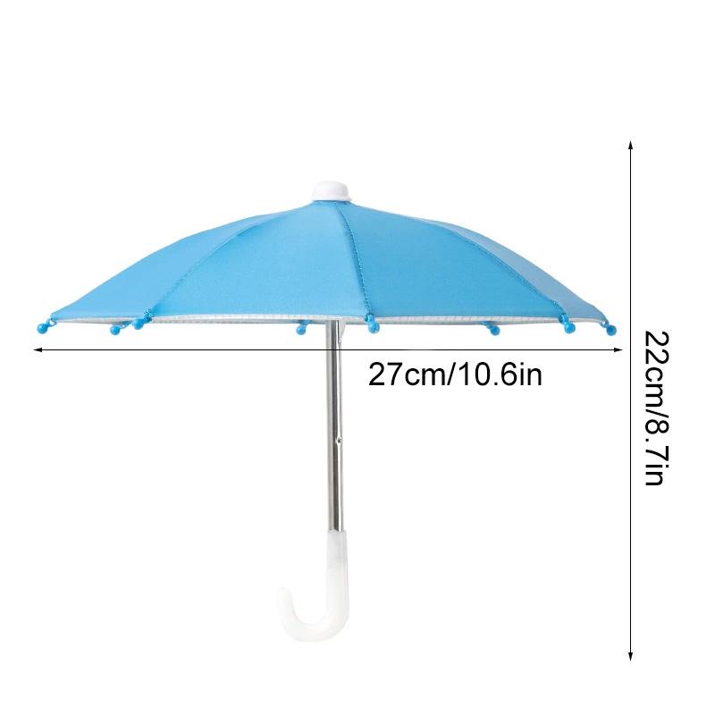 1PC Screen Protector Anti-Reflective Phone Umbrella Anti-Glare Mini Windproof Sunshade Cover Outdoor Phone Accessories Universal