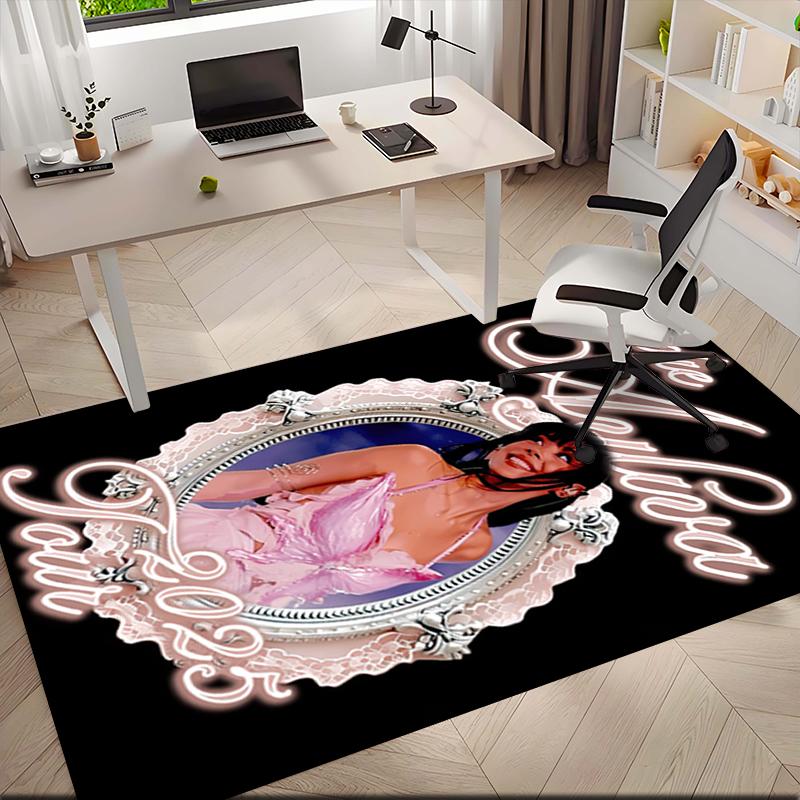 1pc Ayliva, the sweet singer Carpet Rug for Living Room Bedroom Home Sofa Decoration,Kids play Non-slip Floor Mat