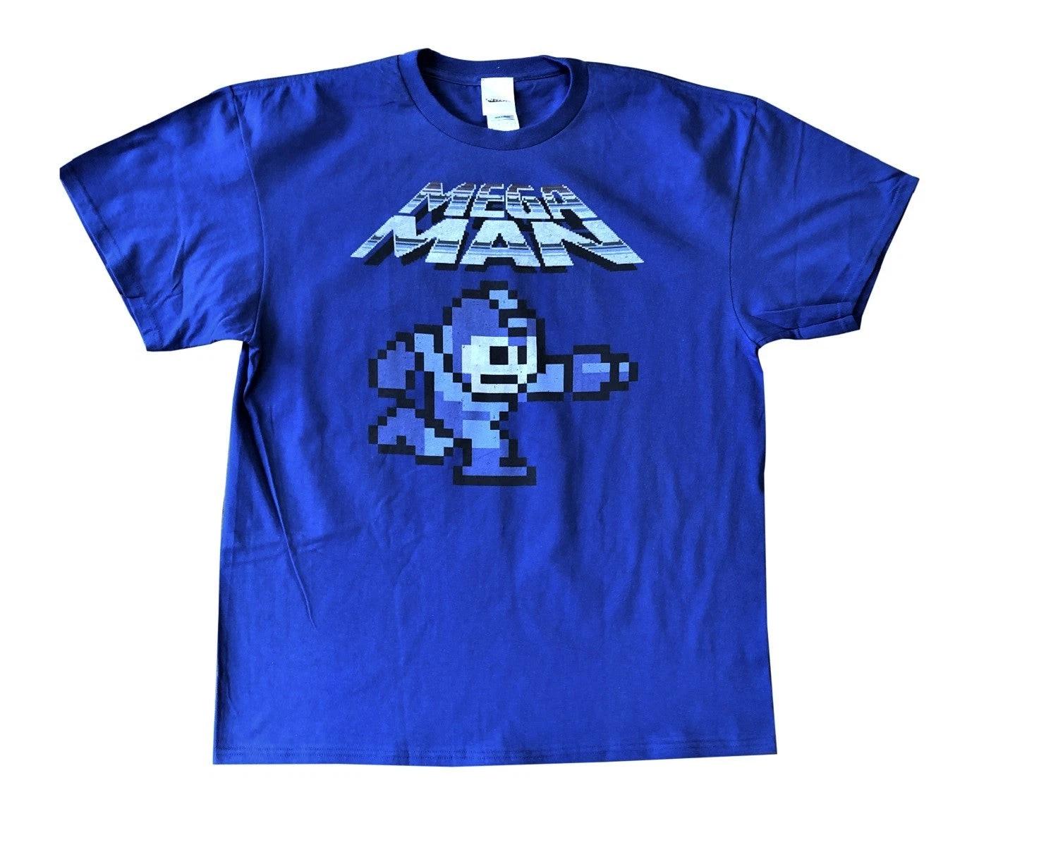 Mega Man Running And Gunning Gamer Children s T-shirt 150