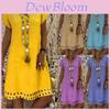 Trendiges Damen Tanktop Minikleid Blumenmuster Für Sommerliche Freizeitpartys