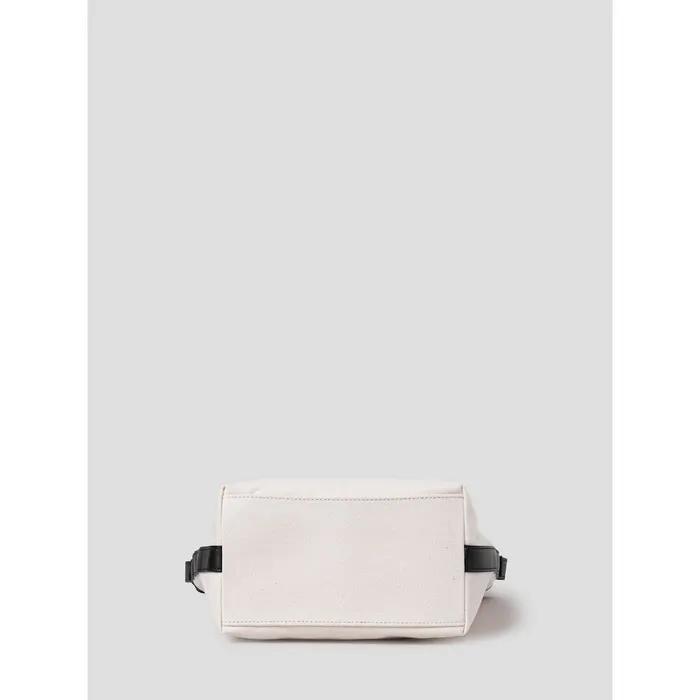 Mini Bulky Bag In Canvas Ivory (TA47D4A010)