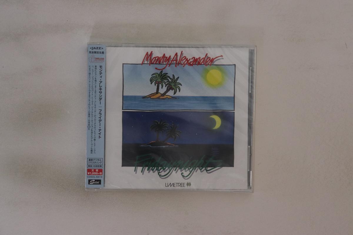 

CD MONTY ALEXANDER - Friday Night CDSOL6414 TIMELESS RECORD 2015 Japan Obi Jazz Used