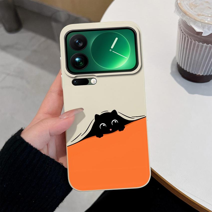 Für Xiaomi 17 Pro Max 15T Poco M7 Plus F8 Ultra 5G Stoßfeste Hülle Verspieltes Jungen Mädchen Muster Weiche Flüssigsilikon Handyhülle Für Xiaomi Bumper Shell