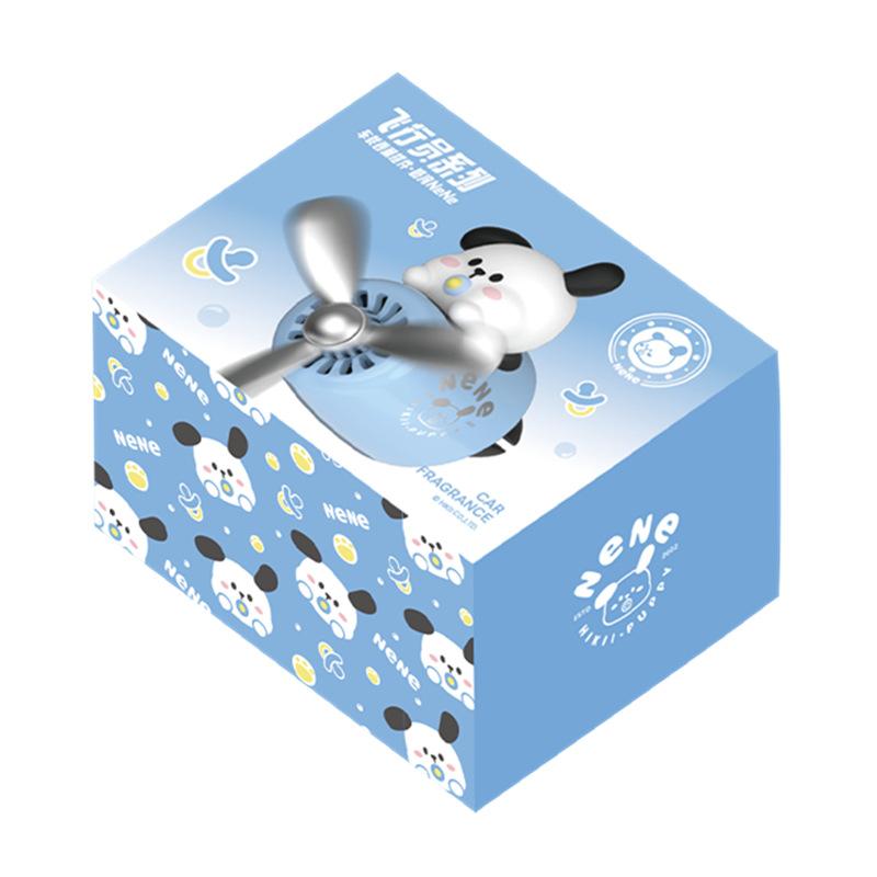 Car Air Freshener Cartoon Automotive Air Outlet Fan Freshener Vent Clips Aroma Diffuser,Car Diffuser,Car Perfume Aromatherapy Ornament Car Accessories