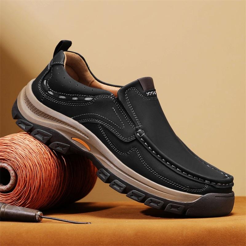 Men's Loafers Fashion Casual Shoes Comfortable Platform Flats Leisure Men Flats Classics Outdoor Trekking Shoe