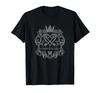 Disney Kingdom Hearts Cross Key & Crown Title Logo T-Shirt