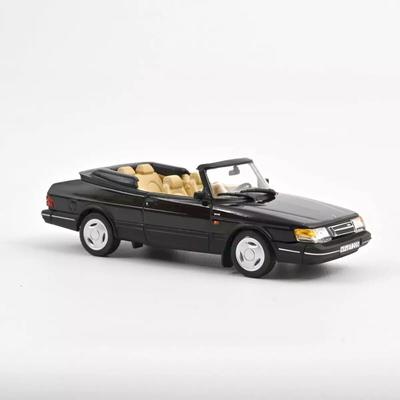 Norev Saab 900 Turbo Convertible 1992 Black 1/43