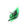 Glass Green Leaf Ladybugs Ants Snails Worm Butterfly Figurines Collectible Art Glass Animal Miniature Figurine Ornament
