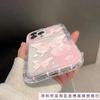 Pastel Butterfly for Apple 16promax Mobile Phone Case 15 Transparent iPhone14 Europe and America 13 Airbag 12 Girl