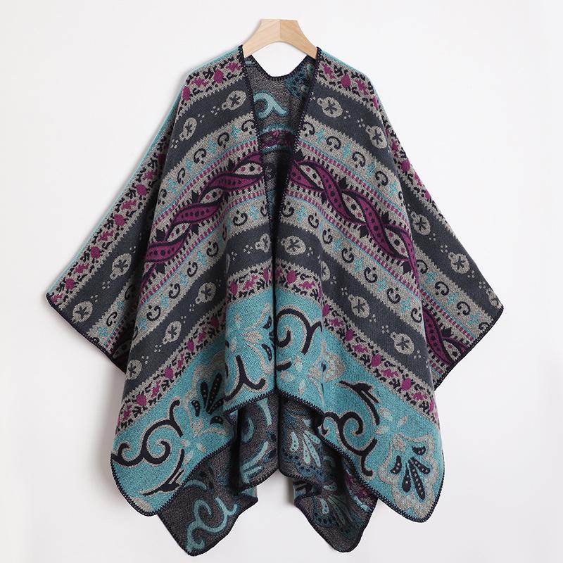 K pokožke šetrný a priedušný Teplý a všestranný Domáci, Jesenný a zimný Dámsky cestovný šál, Hrubý plášť, Klimatizačná deka