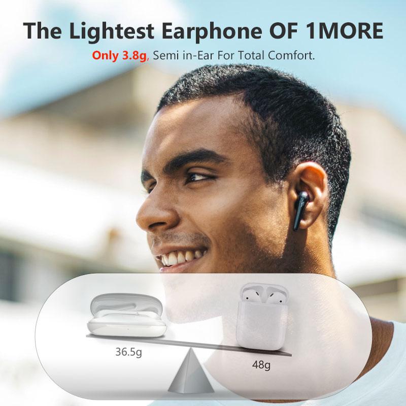 Buy 1MORE Comfobuds ESS3001T TWS Semi In-Ear Bluetooth Wireless EarPhone  With Proximity Sensor Detection IPX5 Waterproof For Sports at affordable  prices — free shipping, real reviews with photos — Joom