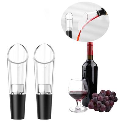 1PC Acrylic Wine Pourer Decanter Wine Portable Wine Aerator Pourer Wine Fast Aerating for Maximum Oxygen Wineware Accessories