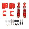 2 Pcs Rear RC Shock Absorber Aluminum Alloy 1/12 Scale RC Rear Shock Damper for MN82 LC79 MN78