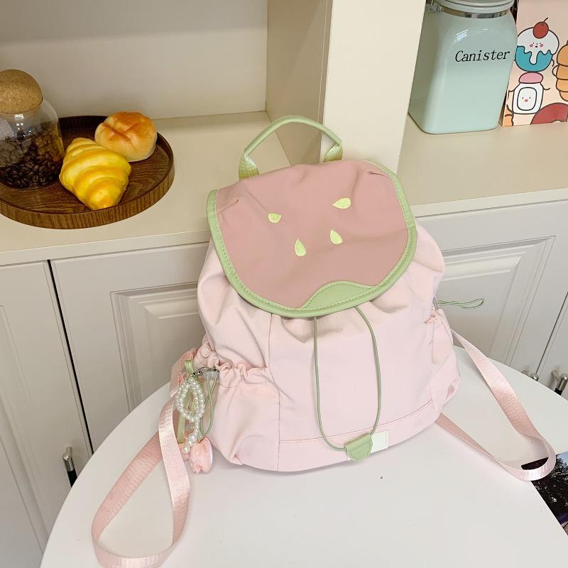 

Школьный рюкзак новый, высокоценный, свежий и милый, дофаминовый, контрастный, мини-рюкзак, рюкзак для средней школы