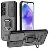 For Samsung Galaxy A55 5G Case PC+TPU Anti-scratch Phone Protective Cover with Slide Lens Cover