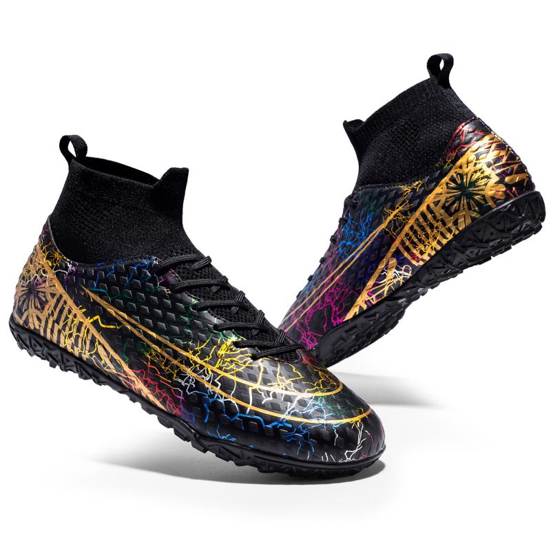 

НОВЕ високоякісне чоловіче футбольне взуття FG/TF Дитяче футбольне взуття Юнацьке футбольне взуття Зручні спортивні бутси для футзалу EU35