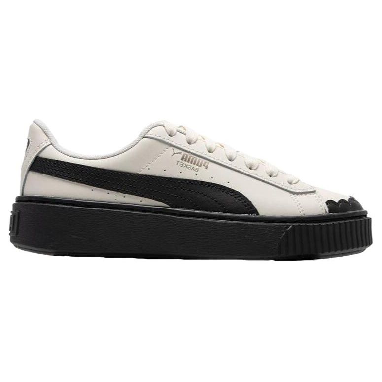 PUMA Basket Cream White Black WMNS 397250-01