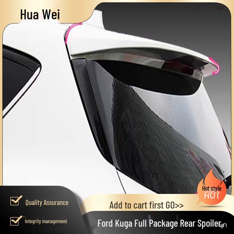 Ford Kuga 2013-2019 Full Coverage Rear Spoiler - Easy, No-Drill Installation