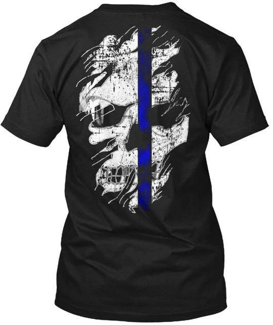 

Police Bluelinebeast-black TTshirt Made in the USA Size S to 5XL XL