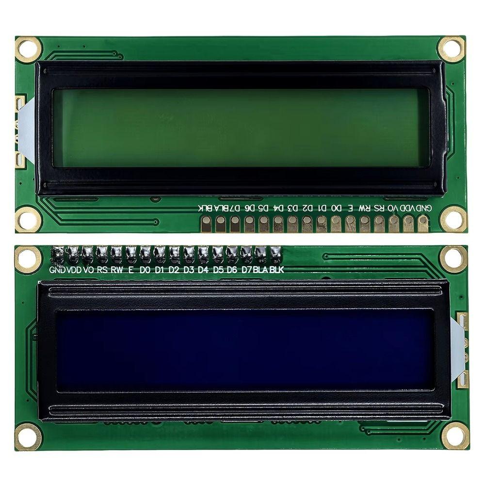 Yellow Green Screen IIC LCD Display 5V Operation PCF8574 Interface Electronic Projects