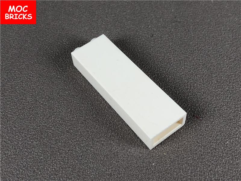 Non-Toxic 10Pcs/Lot Moc Bricks Transparent Tall 1X2X5 1X1X5 2453 2454 Diy Educational Building Blocks Toys Kids Christmas Gifts