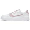 New LiNing Relaxing Anti Slip Wear Resistant Low Top Skateboard Shoes Women's White Pink AGCT402-3
