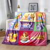 1pc. Cute Winnie The Pooh and Friends Cartoon Blanket, Soft Plush Throw for Room Decor, Perfect Gift for Friends and Family, Multi-Season Us