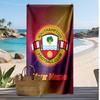 Southampton FC Personalisiertes Bedrucktes Strandtuch Fußballlogo Unterstützung Benutzerdefinierter Name Text Absorbierendes Handtuch Für Sport Reisen Besonderes Geschenk
