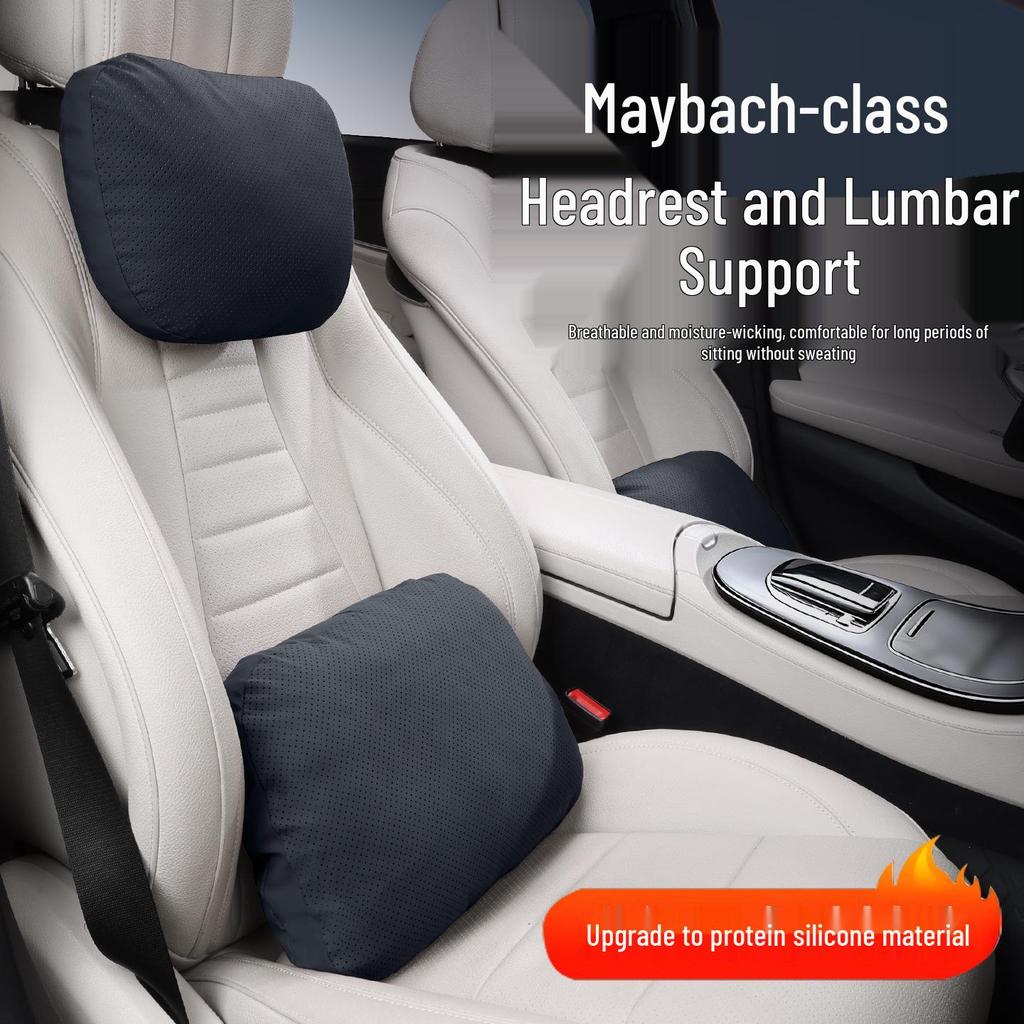 Breathable Comfort Car Headrest & Neck Support Pillow