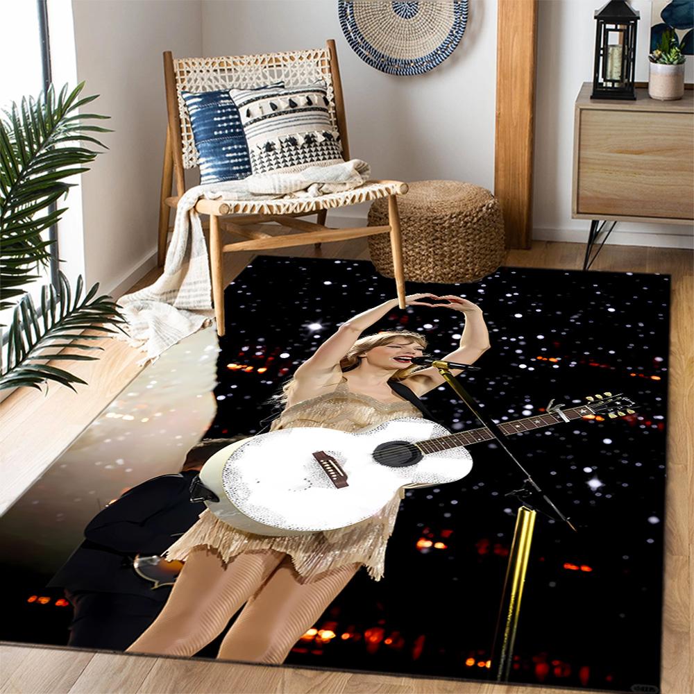 Musician Live Concert. Floor Mat Perfect for Game Room Playrooms Decorate room Kitchen Anti-slip Rug Office home decor Birthday/Christmas Gift