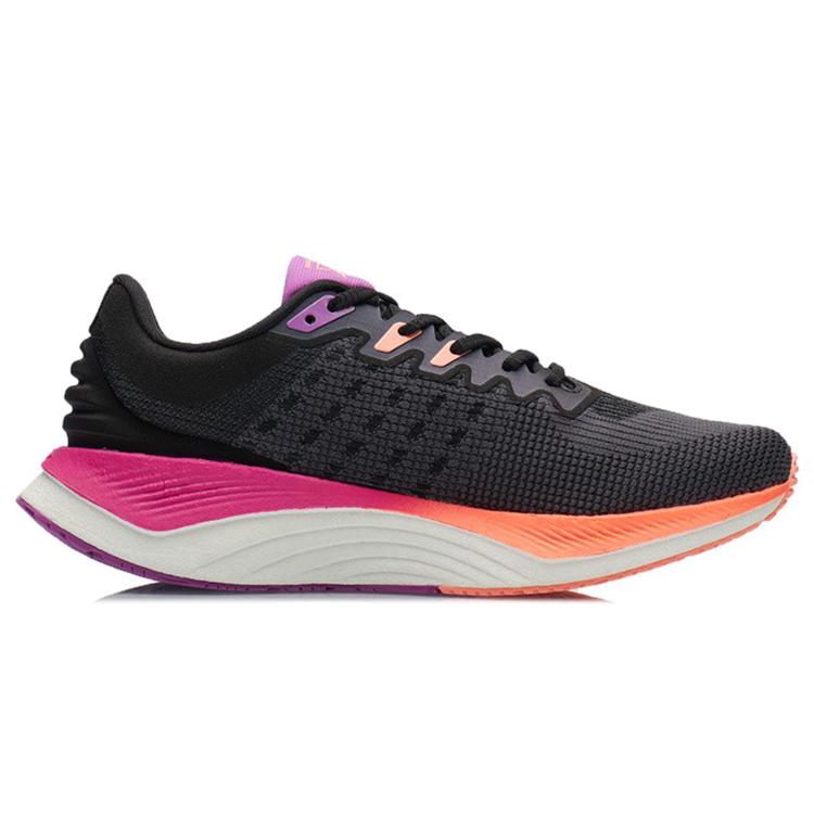 New LINING Yue Ying Boom Men's Running Shoes   Black ARHR145-3