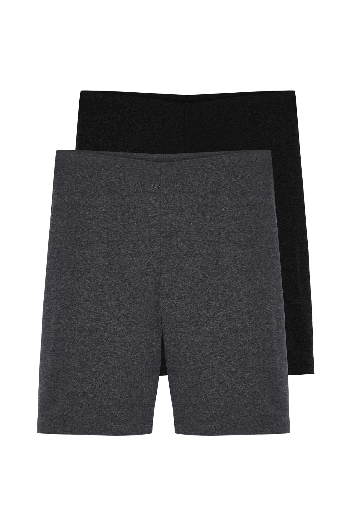 

Women s Style Plus Size Black-Anthracite 2 Pack Knitted Tights 3XL
