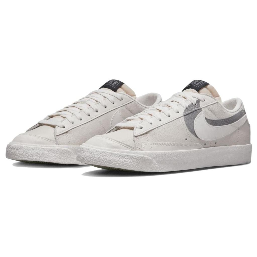 Nike Blazer Low 77 Premium Halloween Men Sneakers Cream Phantom Ghost-Green DQ7671-001