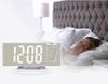 2021 New Design Creative Multi-functional LED Desk Mirror Projection Alarm Clock 3618