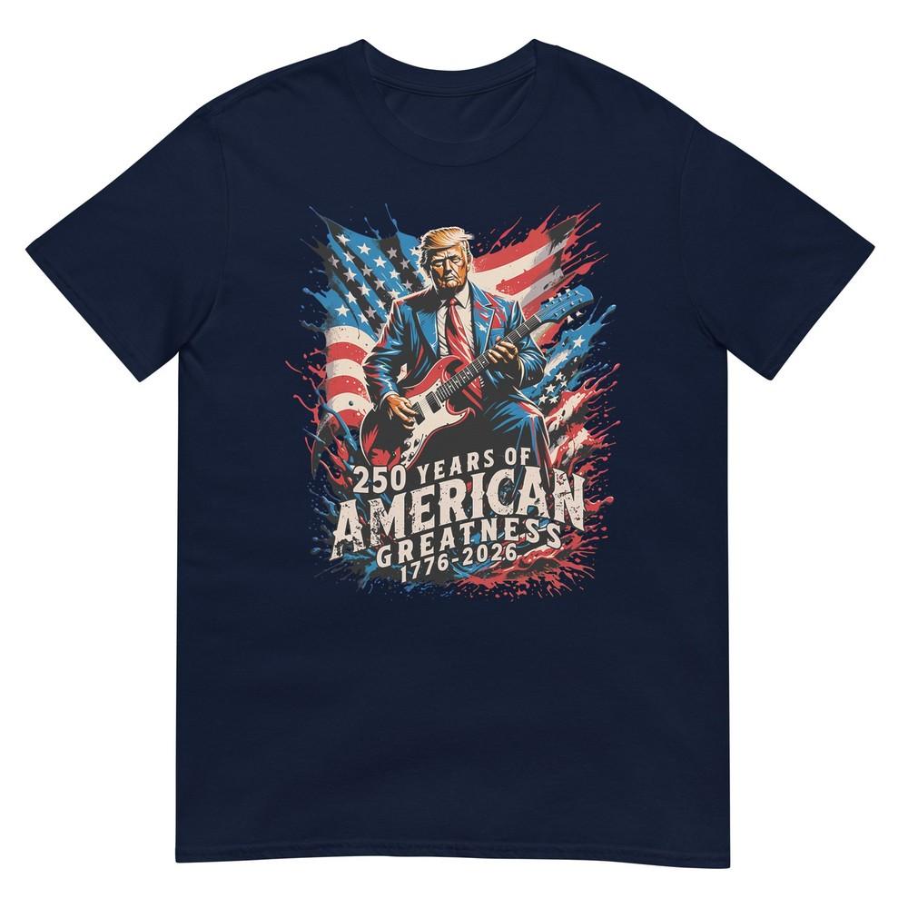 Usa Trump Freedom 250 Years 17762026 Independence Usa TShirt S