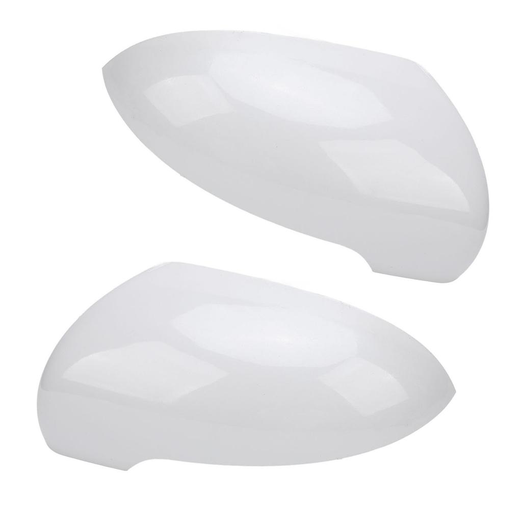 Rear View Mirror Cap Cover White Impact Resistant Scratch Proof Exterior Side Door Mirror Cap for So