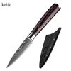 Cuchillo de chef Cuchillo para frutas Cuchillo de corte de acero inoxidable Cuchillo multiusos afilado Cuchillo deshuesador pequeño y práctico de usar