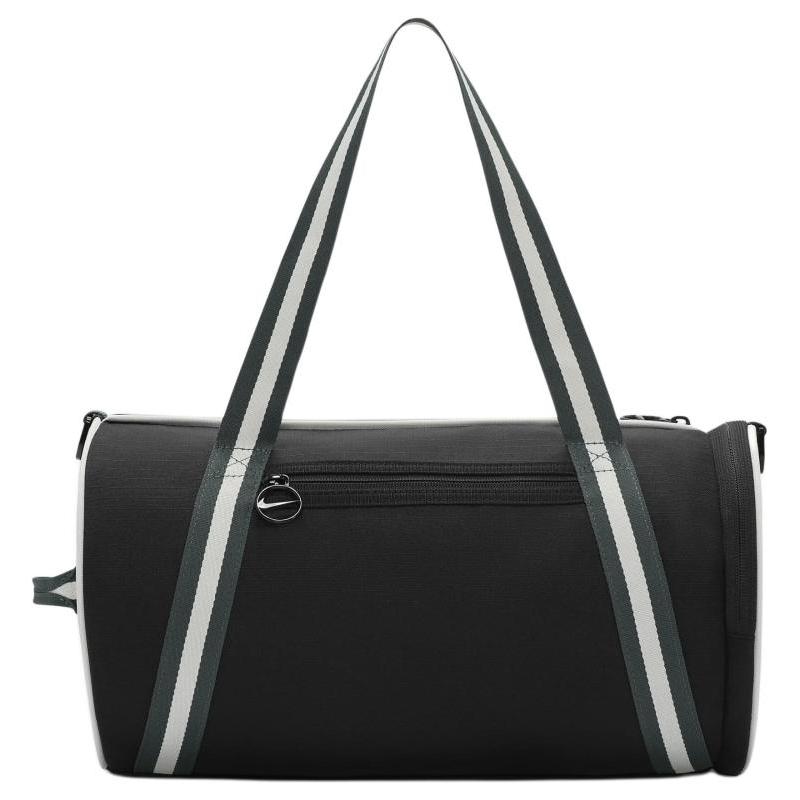 Nike Polyester Portable One Shoulder Crossbody Gym Bags Large Size Unisex Black & Vintage Green & Stadium Green Casual DR6261-013