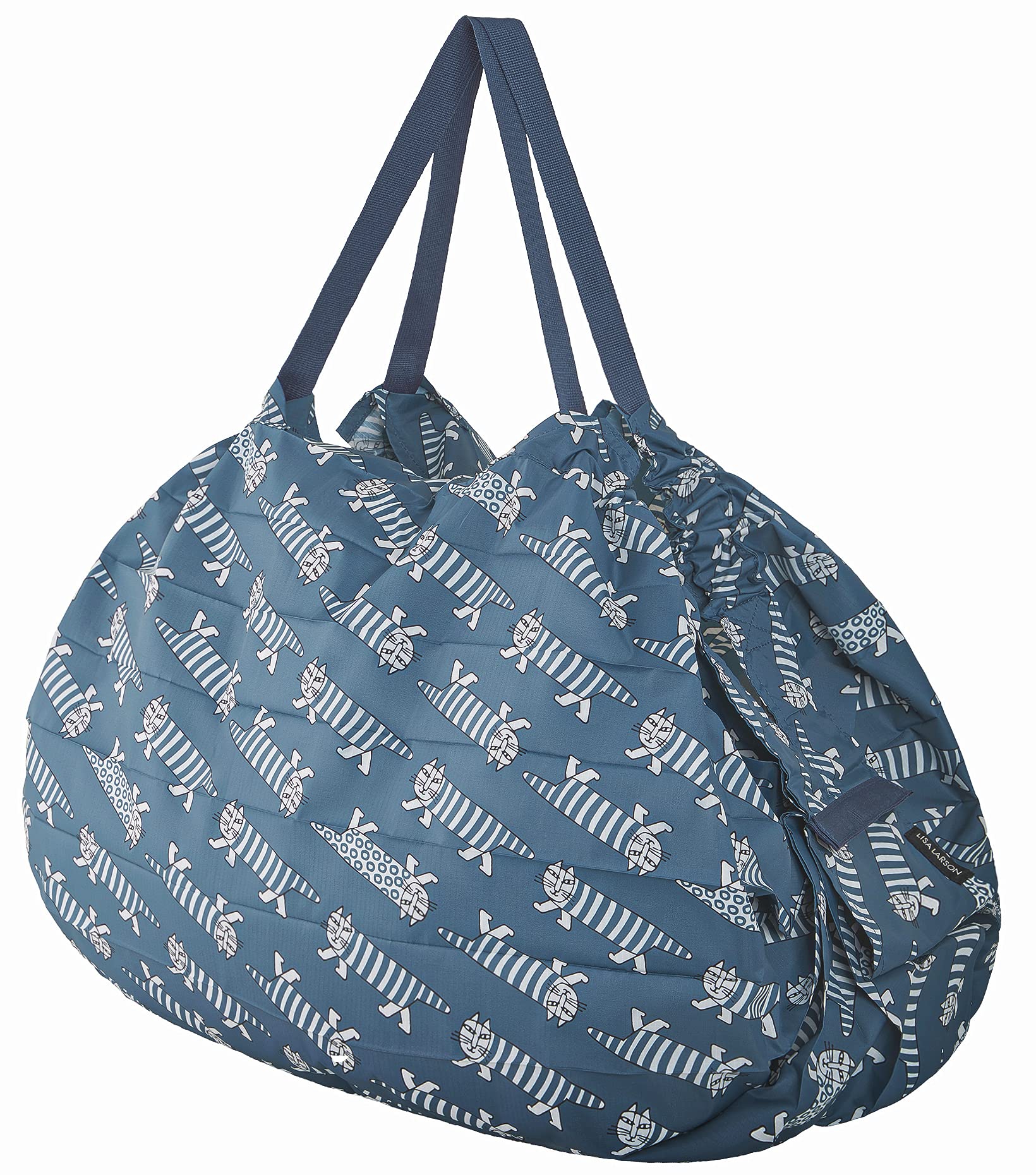 

Marna LISA LARSON x Shupatto Compact Bag L Shupatto Eco Bag Foldable (Mikey/Navy) (Large Capacity)