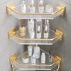 Practical Bathroom Shelves Wall-mounted Triangle Storage Rack Shampoo Storage Rack  Household
