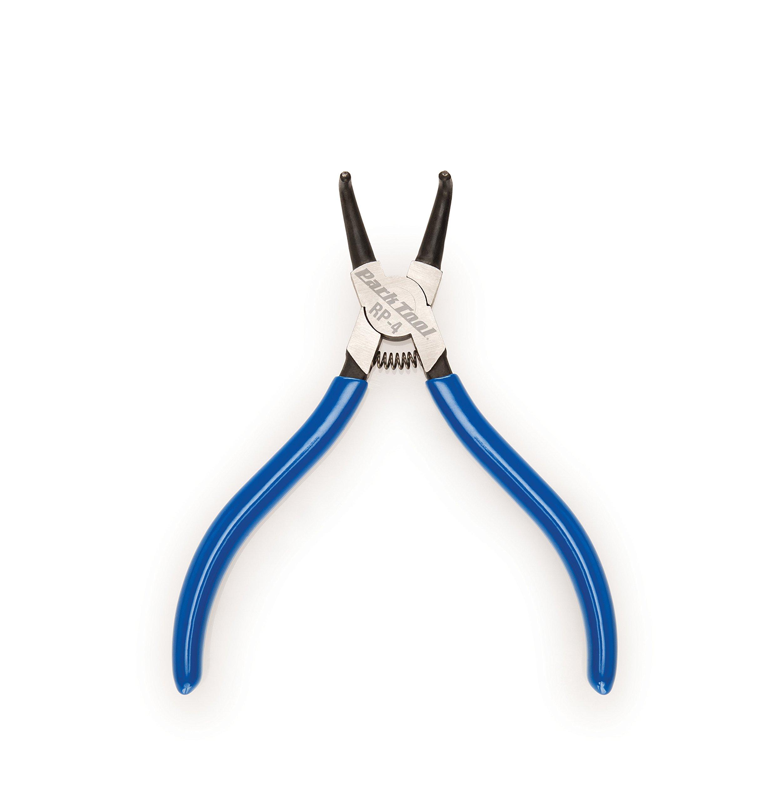 

PARKTOOL Snap Ring Pin Diameter Inside Pliers, 1.7mm, Bent, Use, RP-4 синій